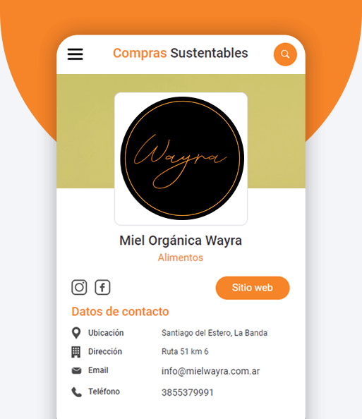 Compras Sustentables Galicia - Perfil Empresa