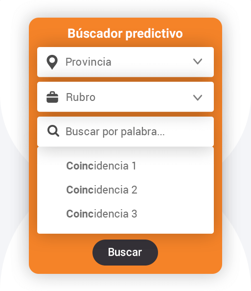Compras Sustentables Galicia - Buscador
