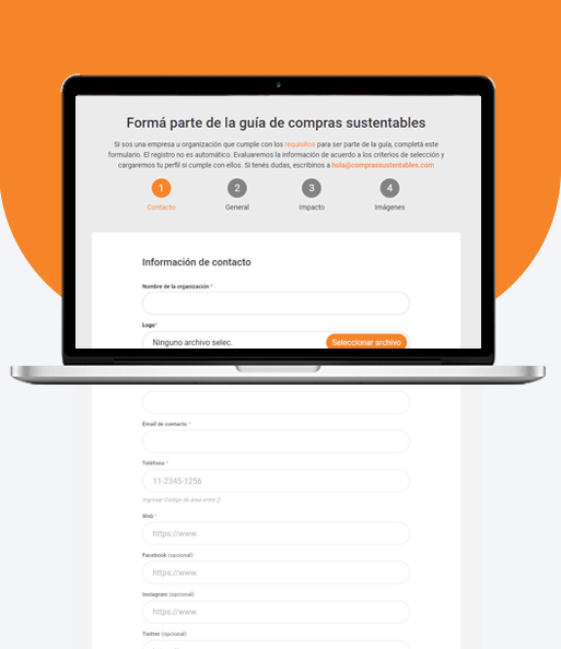 Compras Sustentables Galicia - Registro