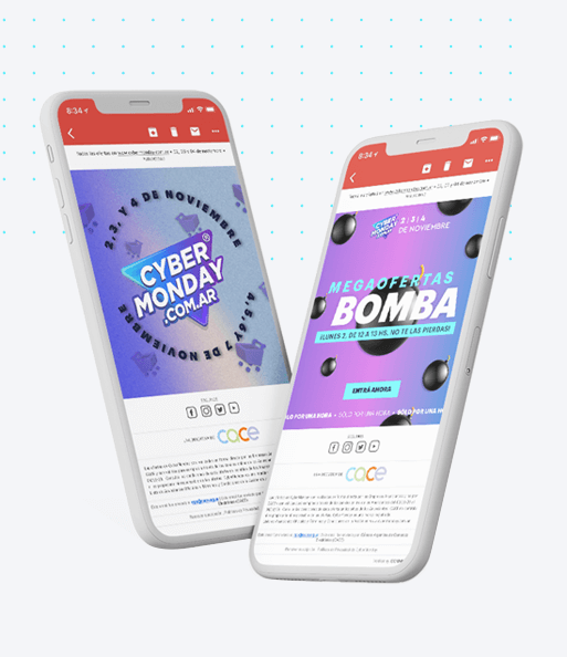 CyberMonday Argentina - Email marketing