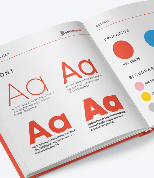 Tienda Newsan. Branding