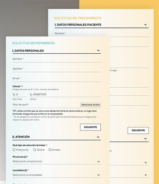 Red de salud mental argentina - Formulario